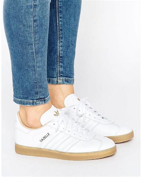 adidas witte gazelle|adidas gazelle white price.